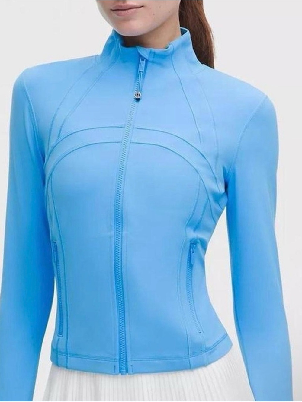 SET: Lululemon Cropped Define Jacket & Fast and Free Shorts